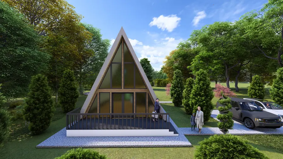 Refugiul A-FRAME — imagine 1